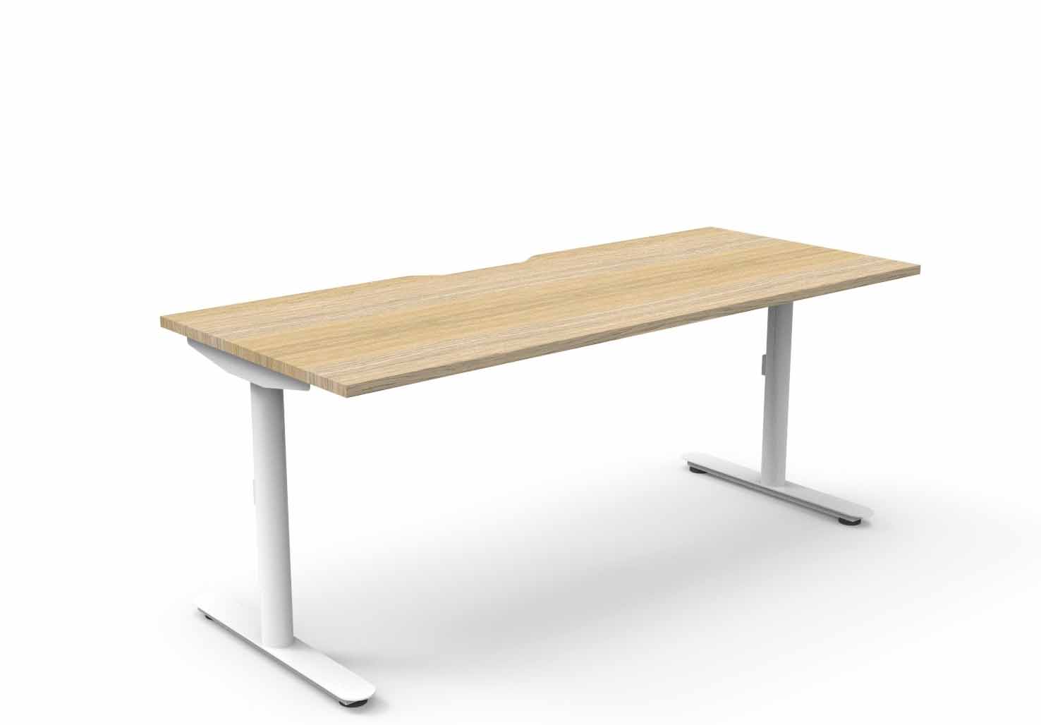 Halo Static Office Desk - 1800w - nw